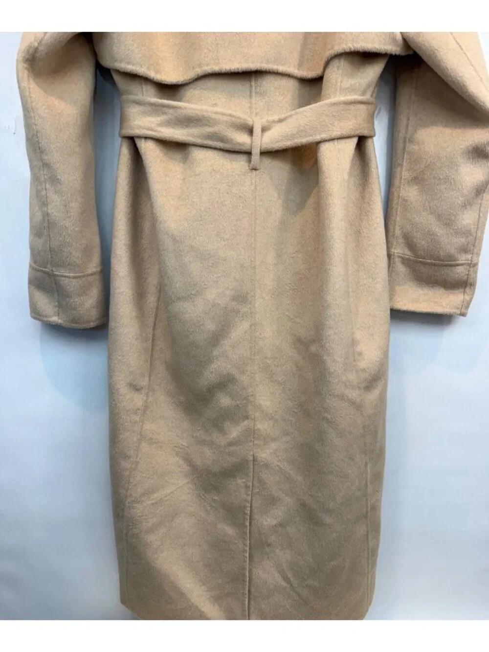 J. Crew Women's Harriet Trench Coat Size Small Double Faced Blend Natural Sand